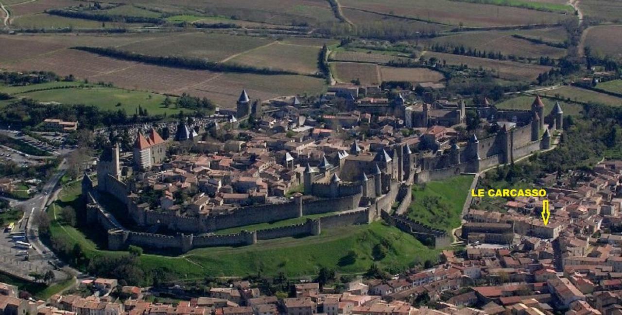Gite Carcasso Carcassonne Exteriör bild